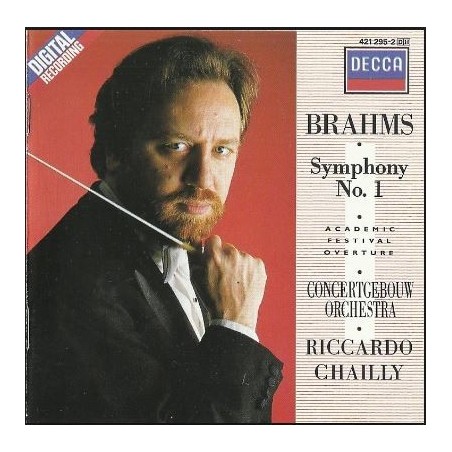 BRAHMS - Chailly - Symphonie n°1 pour orchestre en do mineur op.68 import Japon..